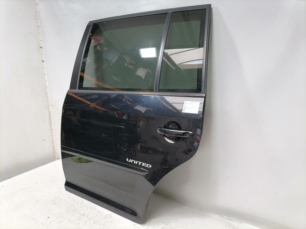 VW Touran 1T original T&uuml;r hinten links LC9X Deepblack Rohbau Bj.2008